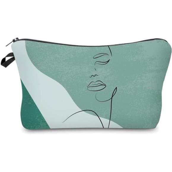 Handbags - Small Makeup Case / Cosmetic Zipper Bag - Waterproof for Traveling
